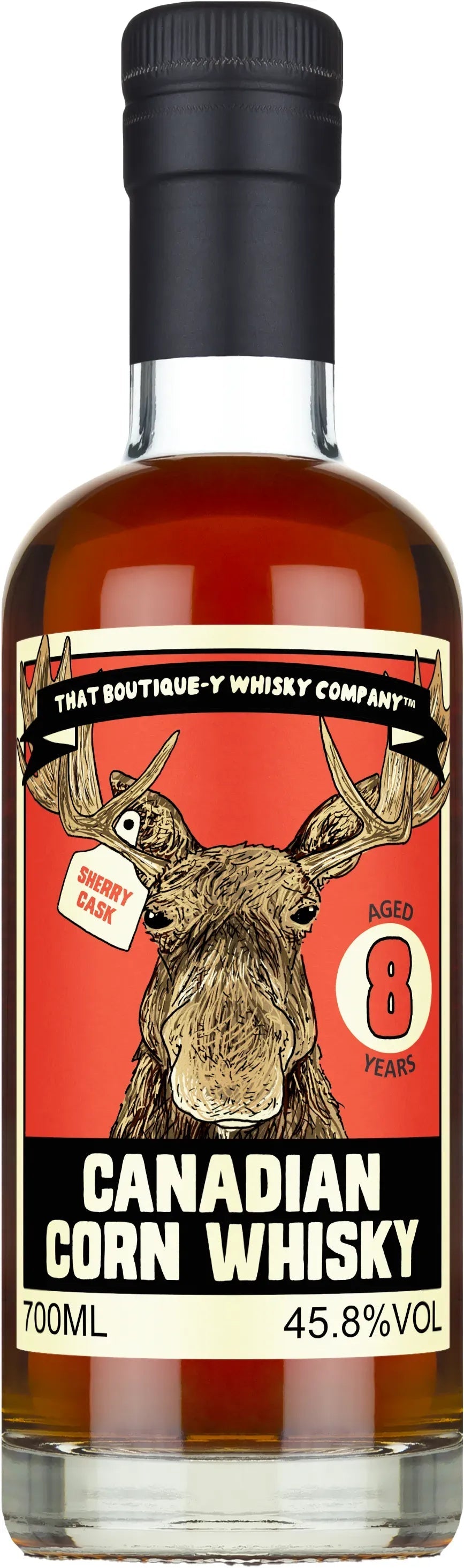 That Boutique-Y Whisky Company 8 Year Old Canadian Corn Whisky 700ml-Spirits-That Boutique-Y Whisky Company-Afterpay-Alcohol-Delivery-Barrel-and-Batch-