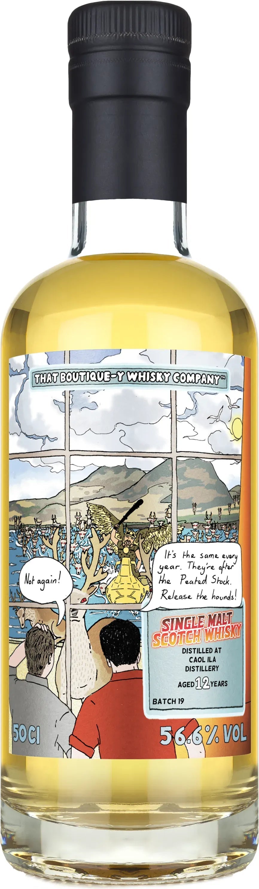 That Boutique-Y Whisky Company Caol Ila 12 Year Old Batch 19 Single Malt Scotch Whisky 500ml-Spirits-That Boutique-Y Whisky Company-Afterpay-Alcohol-Delivery-Barrel-and-Batch-