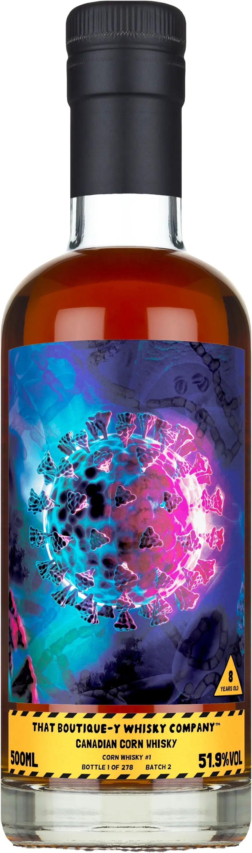 That Boutique-Y Whisky Company Corn Whisky #1 8 Year Batch 2 Canadian Corn Whisky 500ml-Spirits-That Boutique-Y Whisky Company-Afterpay-Alcohol-Delivery-Barrel-and-Batch-