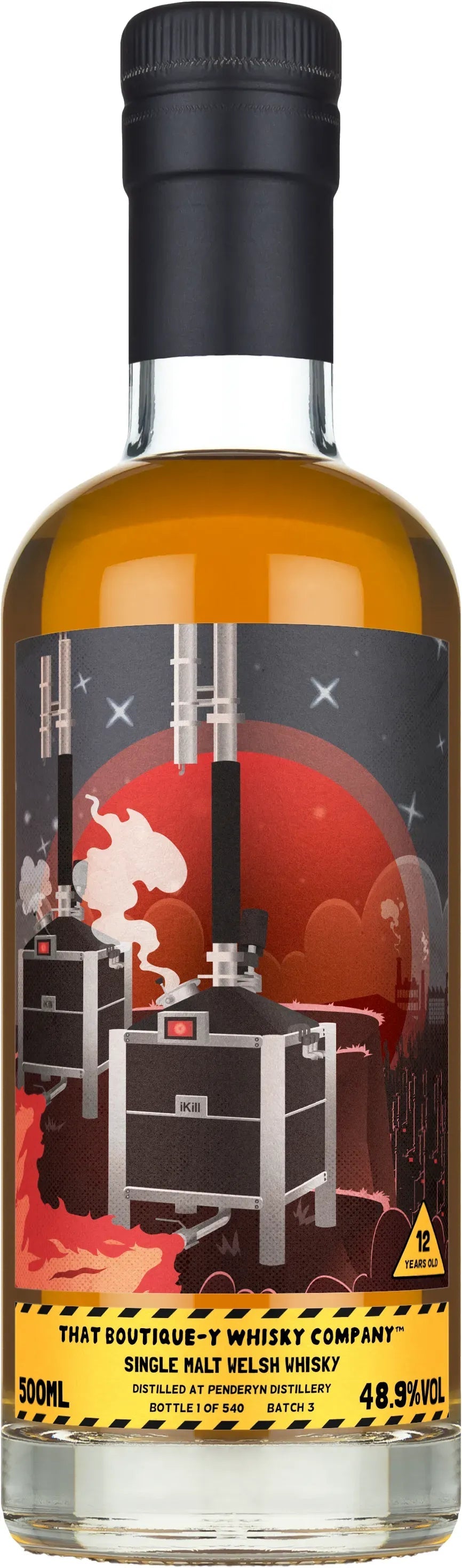 That Boutique-Y Whisky Company Penderyn 12 Year Batch 3 Single Malt Welsh Whisky 500ml-Spirits-That Boutique-Y Whisky Company-Afterpay-Alcohol-Delivery-Barrel-and-Batch-