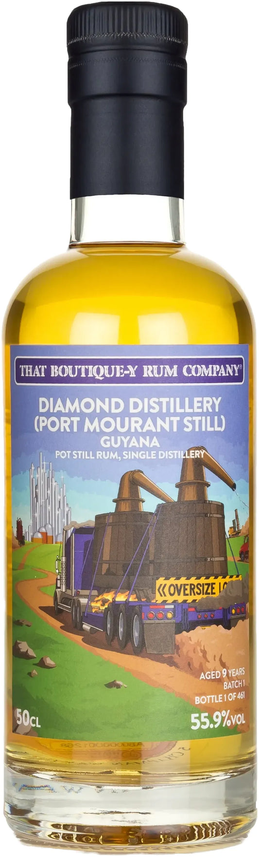 That Boutique-y Rum Company Diamond Distillery (Port Mourant Still) Guyana Pot Still Rum 500ml-Spirits-That Boutique-y Rum Company-Afterpay-Alcohol-Delivery-Barrel-and-Batch-