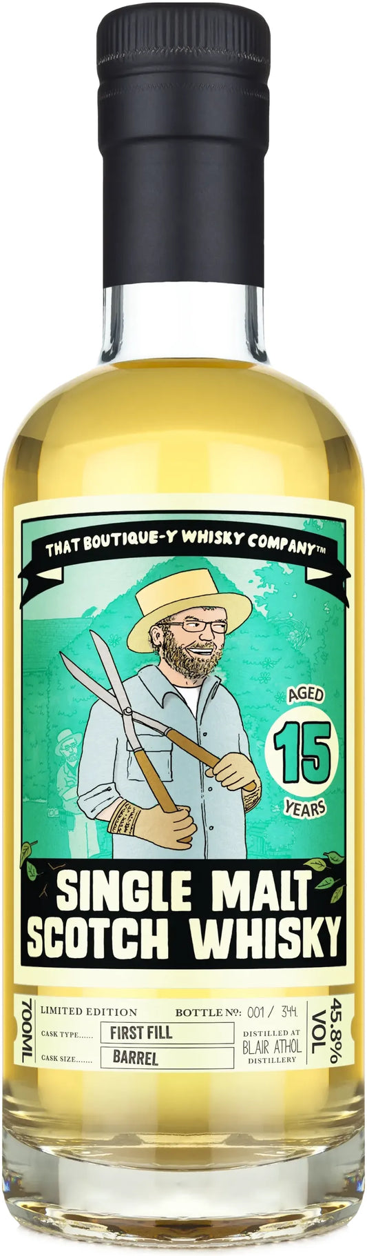 That Boutique-y Whisky Company Blair Athol 15 Year Old Limited Edition Single Malt Scotch Whisky 700ml