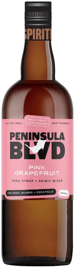 That Spirited Lot Peninsula Blvd. Pink Grapefruit Mixer Syrup 700ml