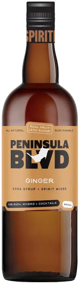 That Spirited Lot Peninsula Blvd Ginger Mixer Syrup 750ml