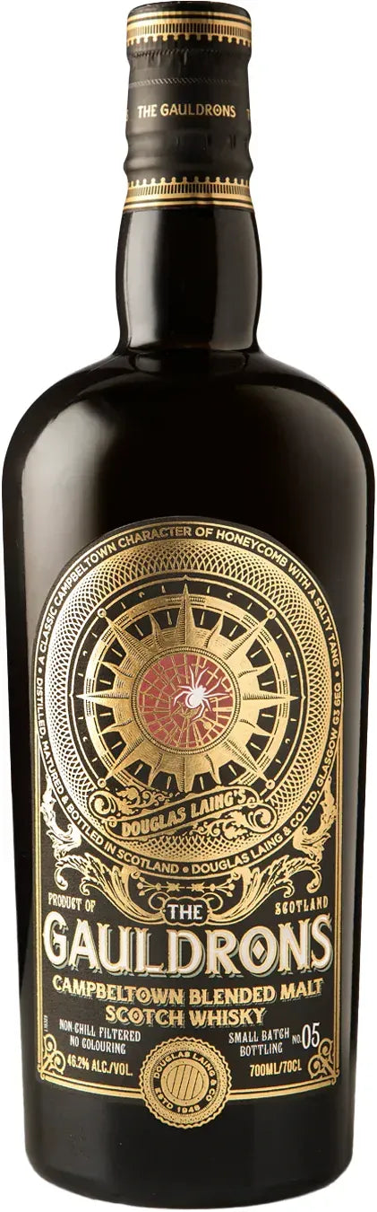 The Gauldrons Campbeltown Batch 3 Blended Malt Whisky 700ml-Spirits-The Gauldrons-Afterpay-Alcohol-Delivery-Barrel-and-Batch-
