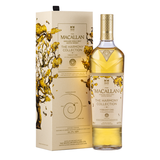 The Macallan Harmony 2024 Vibrant Oak Single Malt Whisky 700ml-Spirits-The Macallan-Afterpay-Alcohol-Delivery-Barrel-and-Batch-