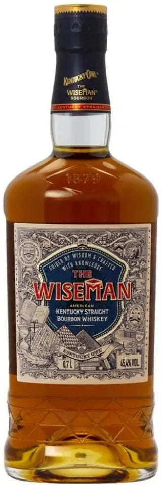 The Wiseman Bourbon Whiskey 700ml-Spirits-The Wiseman-Afterpay-Alcohol-Delivery-Barrel-and-Batch-
