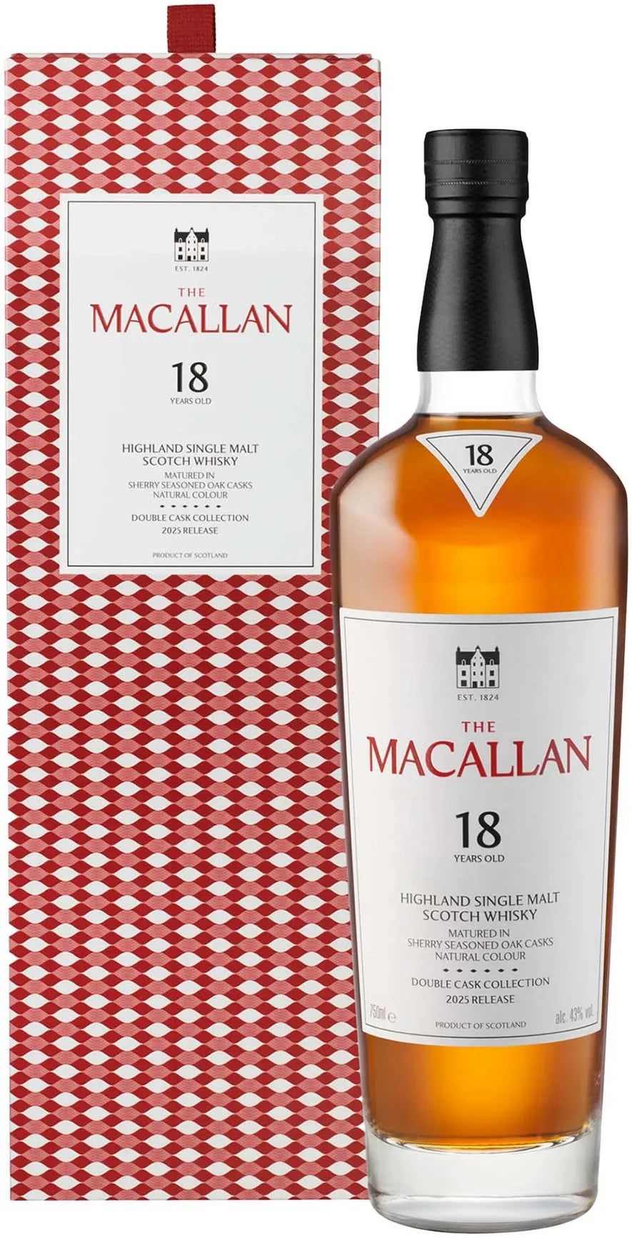 The Macallan 18 Year Old Double Cask Scotch Whisky 700ml