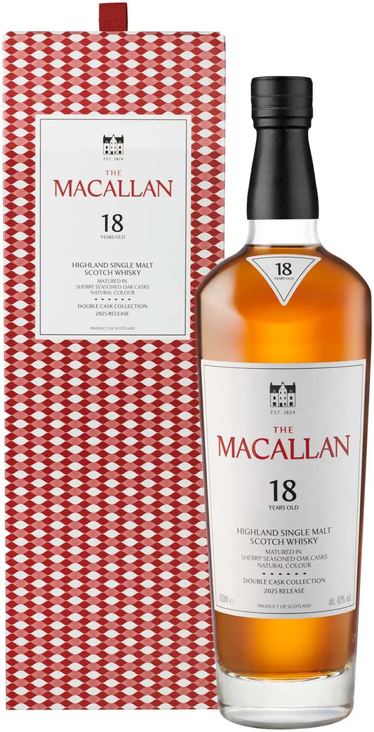 The Macallan 18 Year Old Double Cask Scotch Whisky 700ml