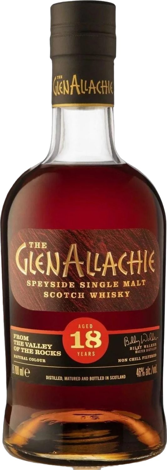 The GlenAllachie 18 Year Old Single Malt Scotch Whisky 700ml | Barrel & Batch