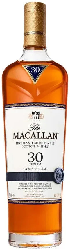 The Macallan 30 Years Old Double Cask Single Malt Scotch Whisky 700ml | Barrel & Batch