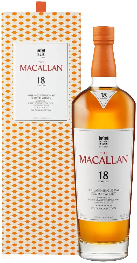 The Macallan Colour Collection 18 Year Old Single Malt Whisky 700ml
