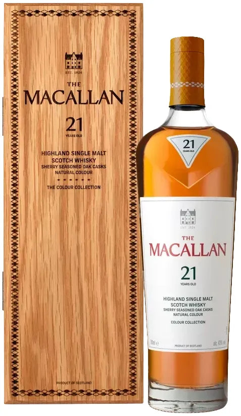 The Macallan Colour Collection 21 Year Old Single Malt Whisky 700ml