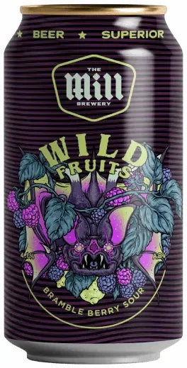 The Mill Brewery Wild Fruits Bramble Berry Sour 4.1% 24 Pack Cans 375ml | Barrel & Batch
