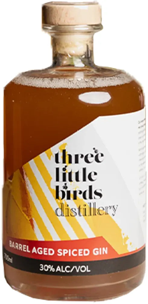 Three Little Birds Distillery Barrel Aged Spiced Gin 700ml | Barrel & Batch