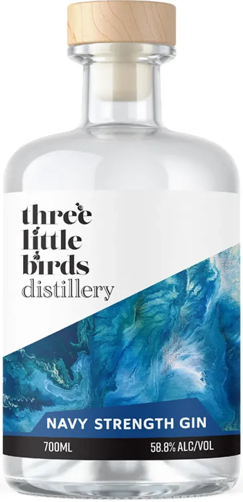 Three Little Birds Distillery Navy Strength Gin 700ml | Barrel & Batch