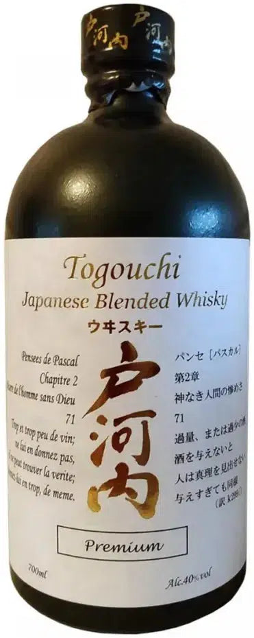 Togouchi Premium Blended Japanese Whisky 700ml-Spirits-Togouchi-Afterpay-Alcohol-Delivery-Barrel-and-Batch-