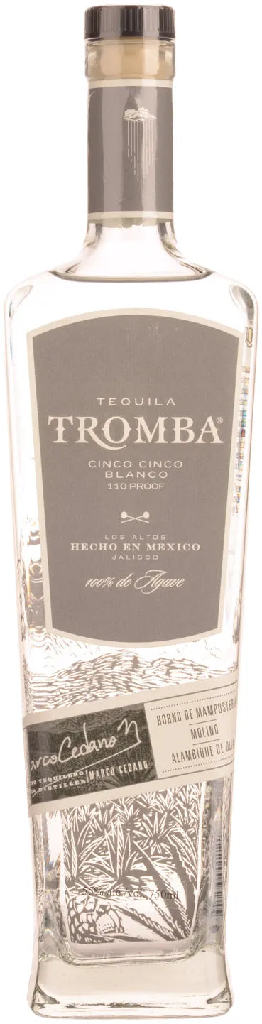 Tromba Cinco Cinco Still Strength Blanco Tequila 750ml-Spirits-Tromba-Afterpay-Alcohol-Delivery-Barrel-and-Batch-