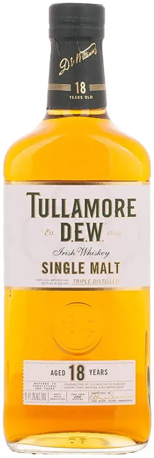 Tullamore Dew 18 Year Old Single Malt Irish Whiskey 700ml-Spirits-Tullamore Dew-Afterpay-Alcohol-Delivery-Barrel-and-Batch-
