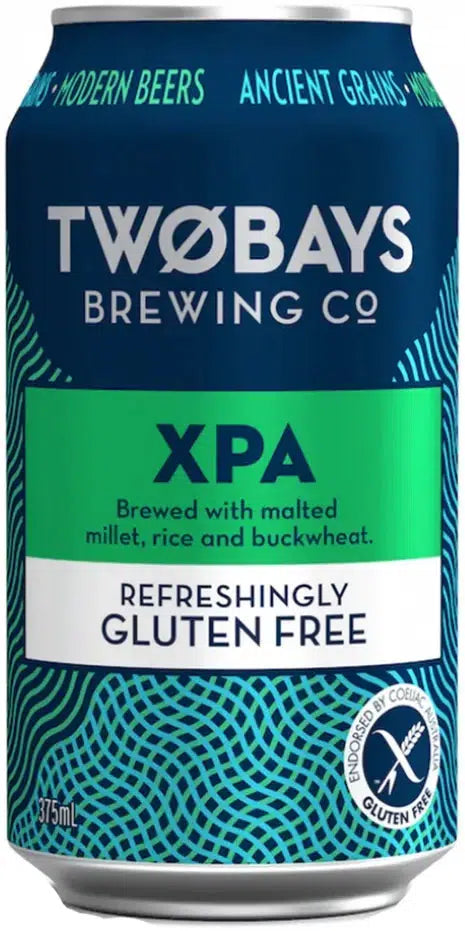 Two Bays Brewing Co Gluten Free XPA 375ml-Beer-Two Bays Brewing Co-Afterpay-Alcohol-Delivery-Barrel-and-Batch-