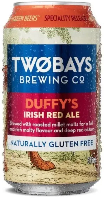 Two Bays Brewing Co Duffy's Irish Red Ale 16 Pack Cans 375ml | Barrel & Batch