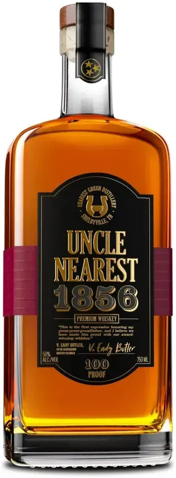 Buy Uncle Nearest 1856 Premium Aged Whiskey 750ml Online at Barrel and Batch