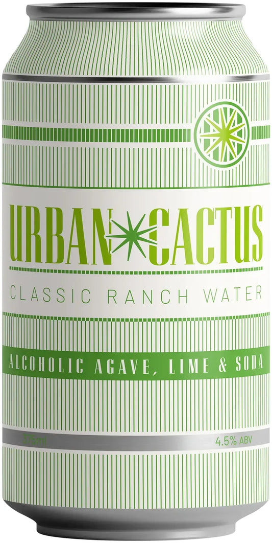 Urban Cactus Classic Ranch Water 375ml-Pre-Mixed Drinks-Urban Cactus-Afterpay-Alcohol-Delivery-Barrel-and-Batch-