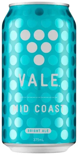 Vale Brewing Mid Coast Lager 3.5% 18 Pack Cans 375ml | Barrel & Batch