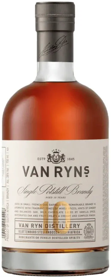 Van Ryn's 10 Year Old Brandy 750ml-Spirits-Van Ryn's-Afterpay-Alcohol-Delivery-Barrel-and-Batch-