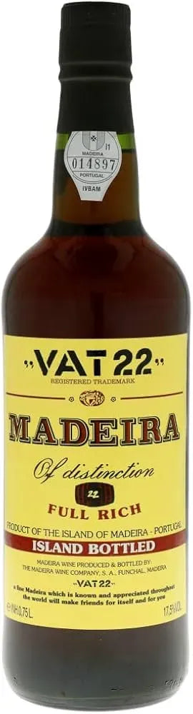 Vat 22 Madeira 750ml | Barrel & Batch