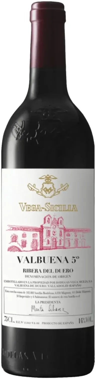 Vega Sicilia Valbuena 5º 2019 750ml-Wine-Vega Sicilia-Afterpay-Alcohol-Delivery-Barrel-and-Batch-