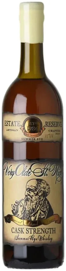 Very Olde St Nick Cask Strength Summer Rye Whiskey 750ml-Spirits-Very Olde St Nick-Afterpay-Alcohol-Delivery-Barrel-and-Batch-