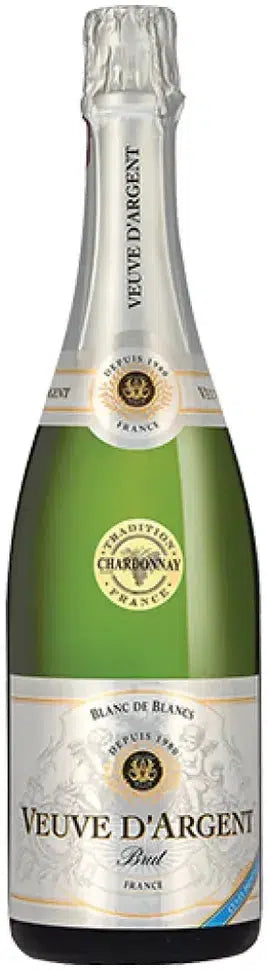Veuve D'Argent Blanc De Blancs NV 750ml-Wine-Veuve D'Argent-Afterpay-Alcohol-Delivery-Barrel-and-Batch-