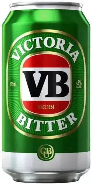 Victoria Bitter 4.9% 6 Pack Cans 375ml
