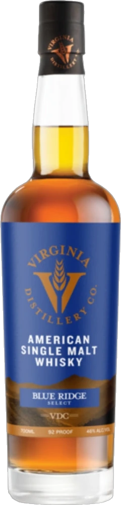 Virginia Distillery Co. Blue Ridge Toasted Barrel Finish American Single Malt Whisky 700ml | Barrel & Batch