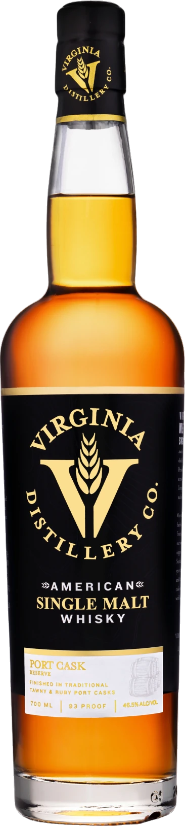 Virginia Distillery Co. Port Cask Reserve American Single Malt Whisky 700ml | Barrel & Batch