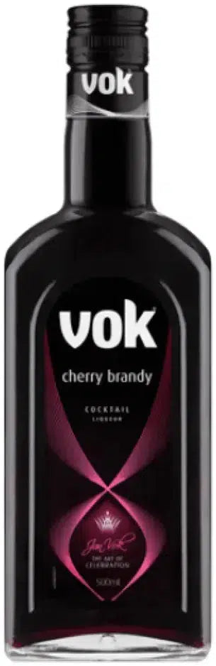 Vok Cherry Brandy Liqueur 500ml-Spirits-Vok-Afterpay-Alcohol-Delivery-Barrel-and-Batch-