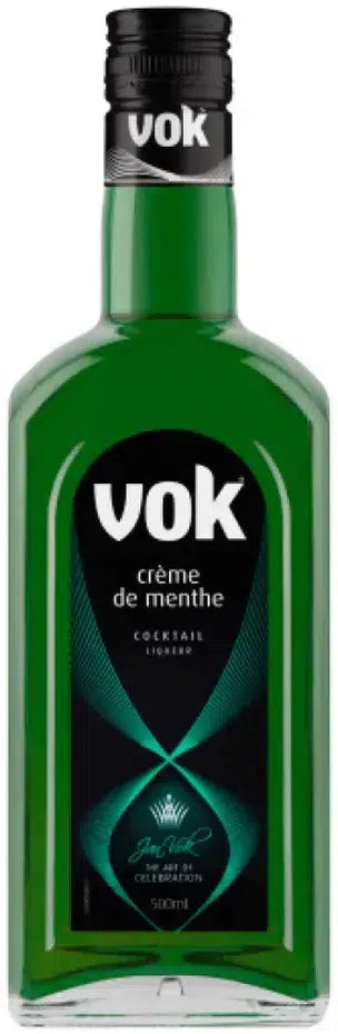 Vok Creme De Menthe Liqueur 500ml-Spirits-Vok-Afterpay-Alcohol-Delivery-Barrel-and-Batch-