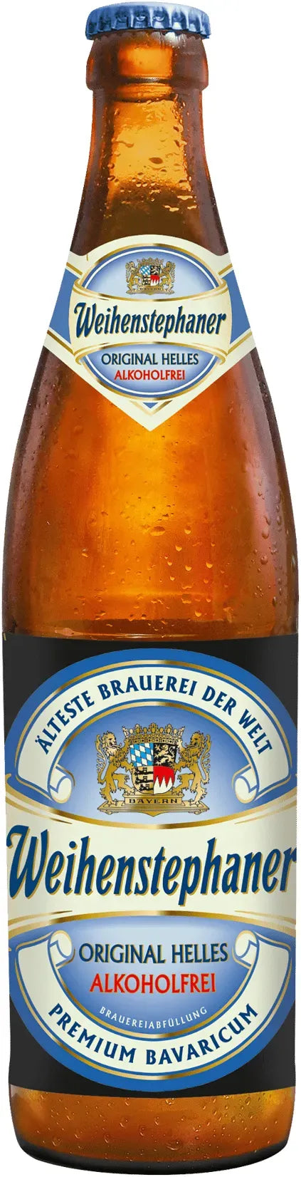 Weihenstephaner Alcohol Free Original Helles 500ml-Non-Alcoholic-Weihenstephaner-Afterpay-Alcohol-Delivery-Barrel-and-Batch-