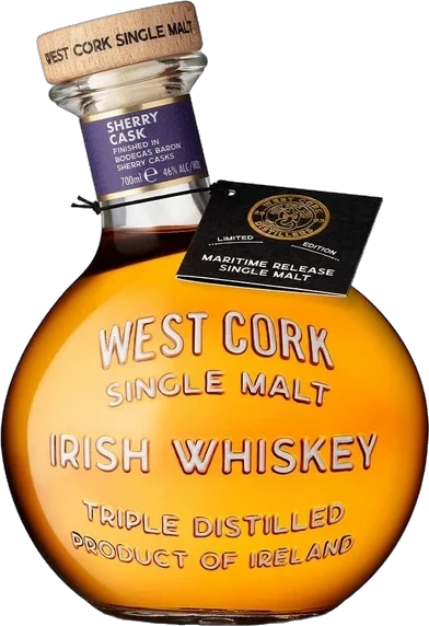 West Cork Maritime Collection Sherry Cask Single Malt Irish Whiskey 700ml | Barrel & Batch