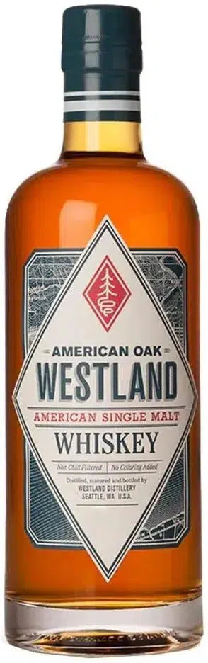 Westland American Oak Single Malt American Whiskey 700ml-Spirits-Westland-Afterpay-Alcohol-Delivery-Barrel-and-Batch-