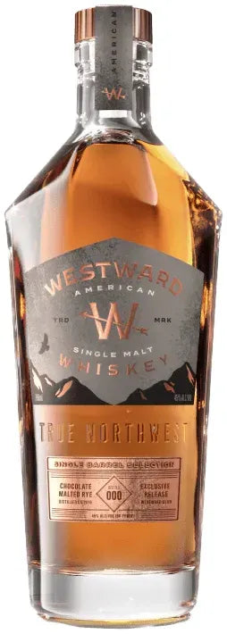 Westward American Two Malts Chocolate Rye Malt Whiskey 700ml-Spirits-Westward-Afterpay-Alcohol-Delivery-Barrel-and-Batch-