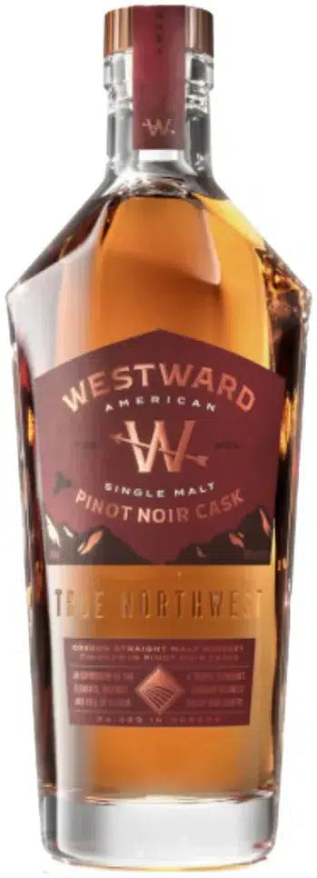 Westward Pinot Noir Cask Single Malt American Whiskey 700ml-Spirits-Westward-Afterpay-Alcohol-Delivery-Barrel-and-Batch-