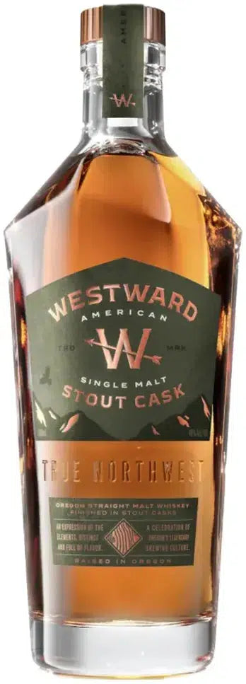 Westward Stout Finish Single Malt American Whiskey 700ml-Spirits-Westward-Afterpay-Alcohol-Delivery-Barrel-and-Batch-