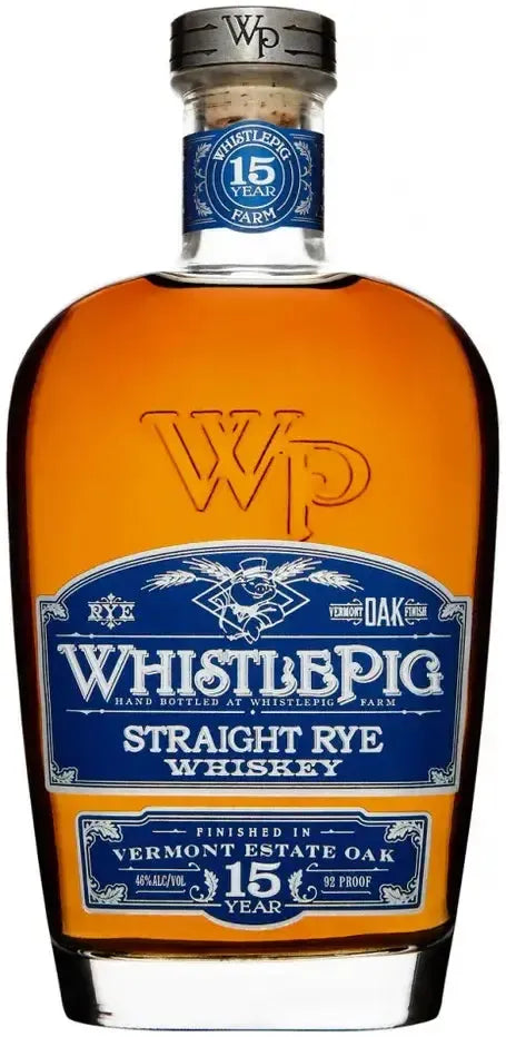 Buy WhistlePig 15 Year Old Rye Whiskey 700ml Online at Barrel and Batch