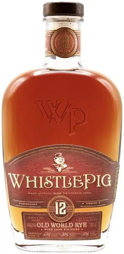 WhistlePig 12 Year Old Rye Whiskey 700ml