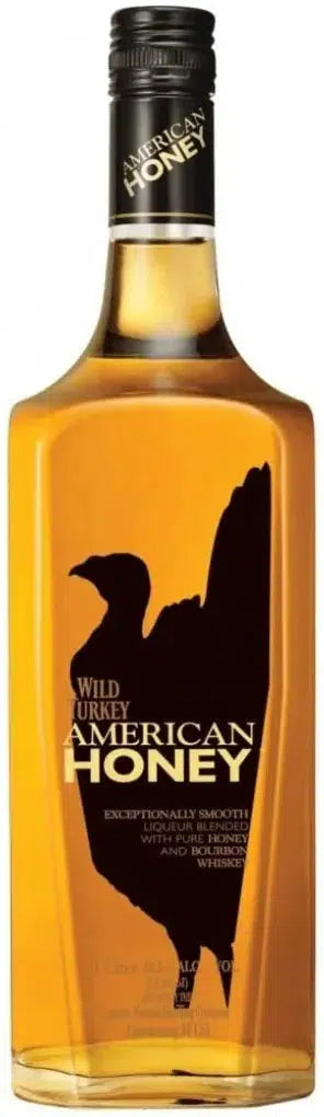 Wild Turkey American Honey Bourbon Whiskey 1L-Spirits-Wild Turkey-Afterpay-Alcohol-Delivery-Barrel-and-Batch-