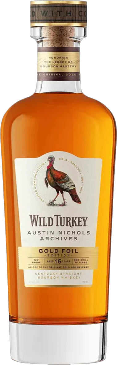 Wild Turkey Austin Nichols Archives Gold Foil Edition 16 Year Old Kentucky Straight Bourbon Whiskey 750ml | Barrel & Batch