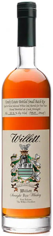 Willett 4 Year Old Rye Whiskey 750ml-Spirits-Willett Distillery-Afterpay-Alcohol-Delivery-Barrel-and-Batch-