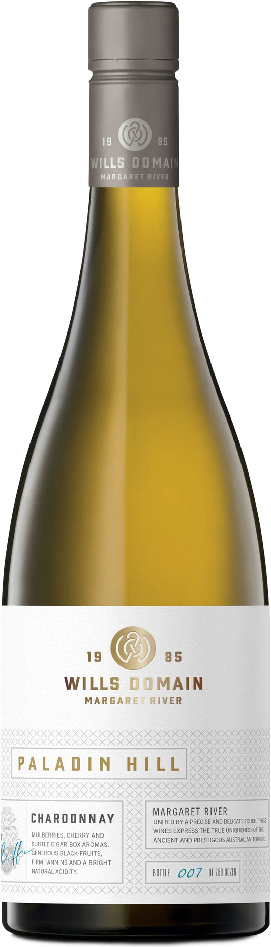 Wills Domain Paladin Hill Chardonnay 2022 750ml-Wine-Wills Domain-Afterpay-Alcohol-Delivery-Barrel-and-Batch-
